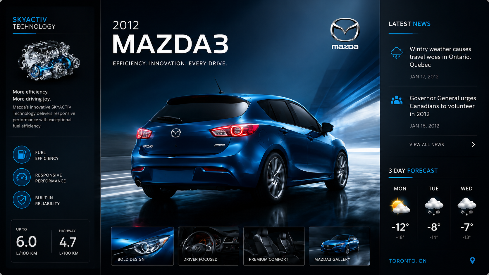 Mazda SkyActive project visual 2