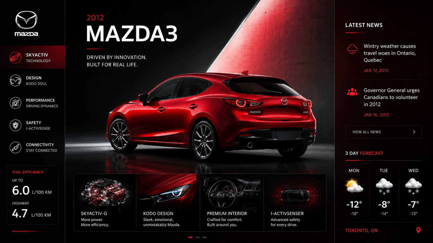 Mazda SkyActive project visual 3